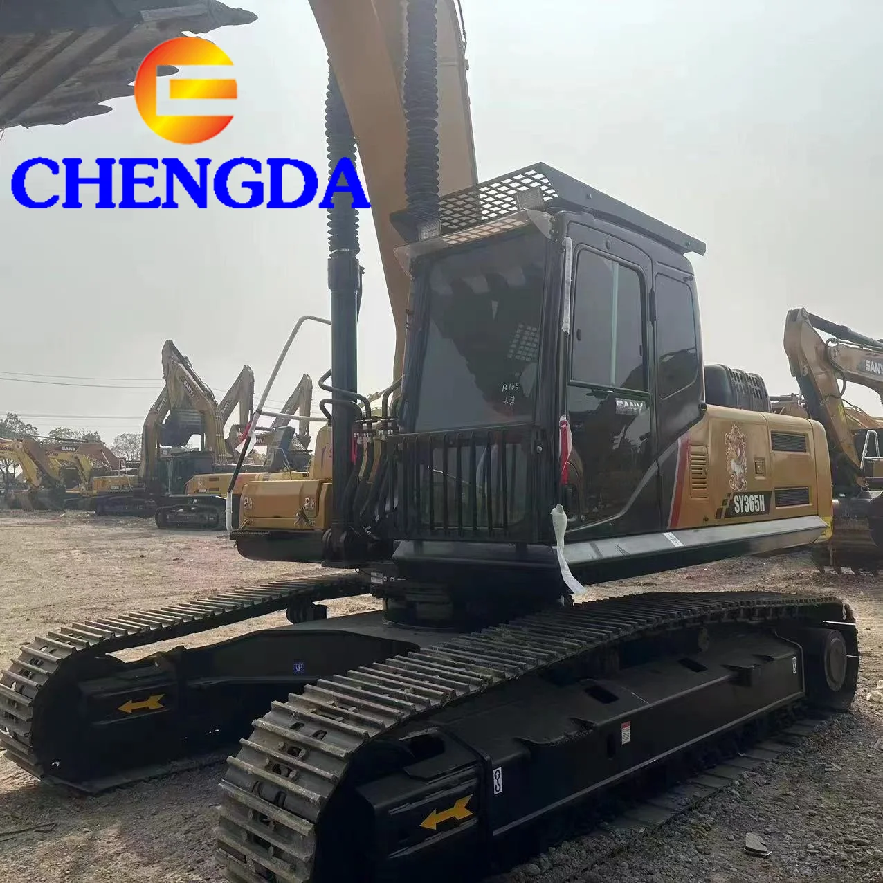 Low Working Time Used Sany SY365H China Brand Big Excavator