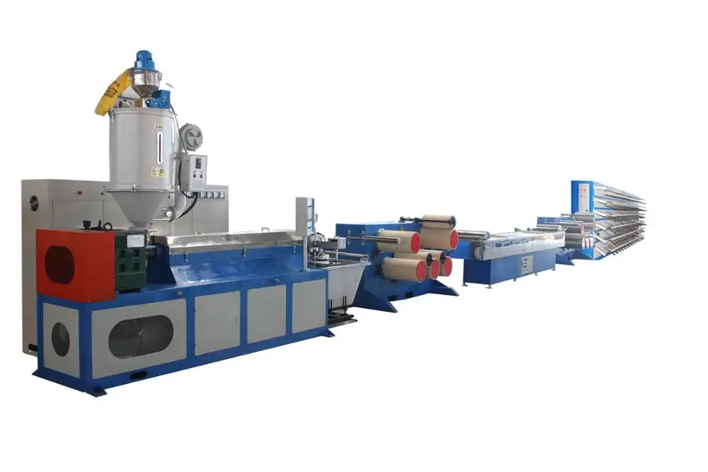 High quality PP PE PET multifilament yarn extruder machine plastic rope filament making machine