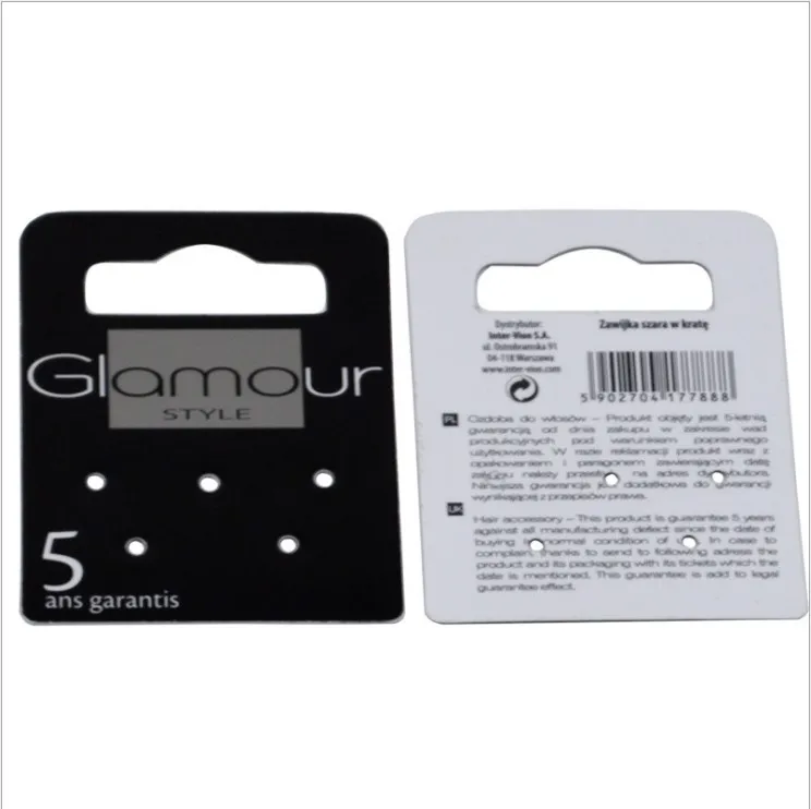 The manufacturer supplies PVC cards custom-made high light plastic custom hole punch hang tag