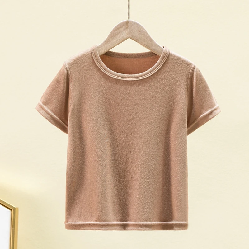 Teen Boys School Uniform Shirt Boy Kids Clothing Cool Modal Colorful Short Sleeve Boy T Shirt