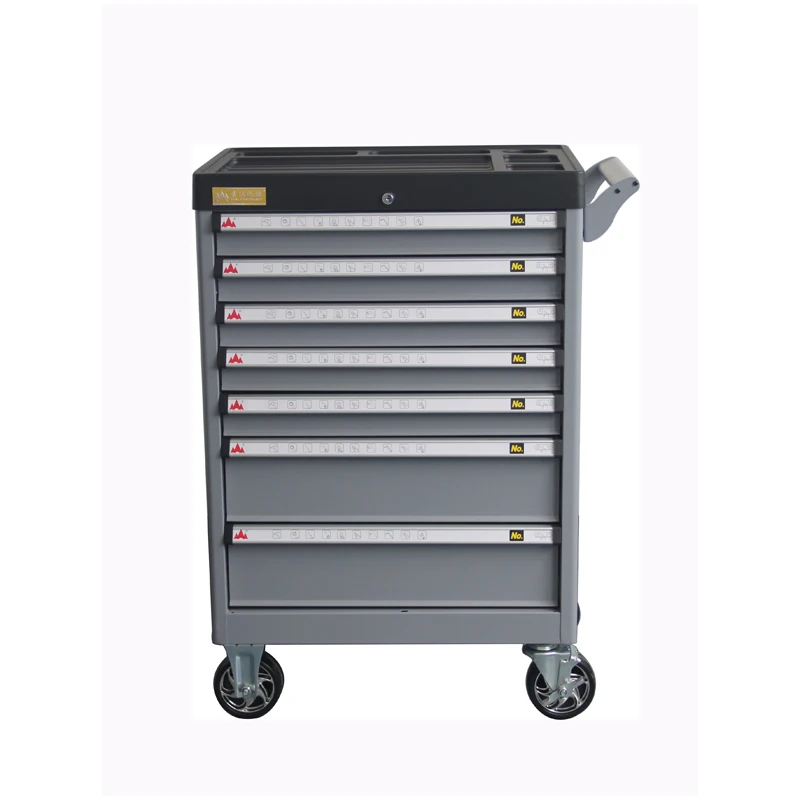 Heavy Duty  7 Drawers New Garage Mobile Metal Tool Cabinet On Wheels