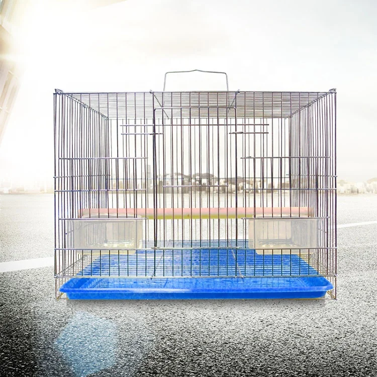 Large bird cage folding transport budgies stainless steel bird cage wire mesh