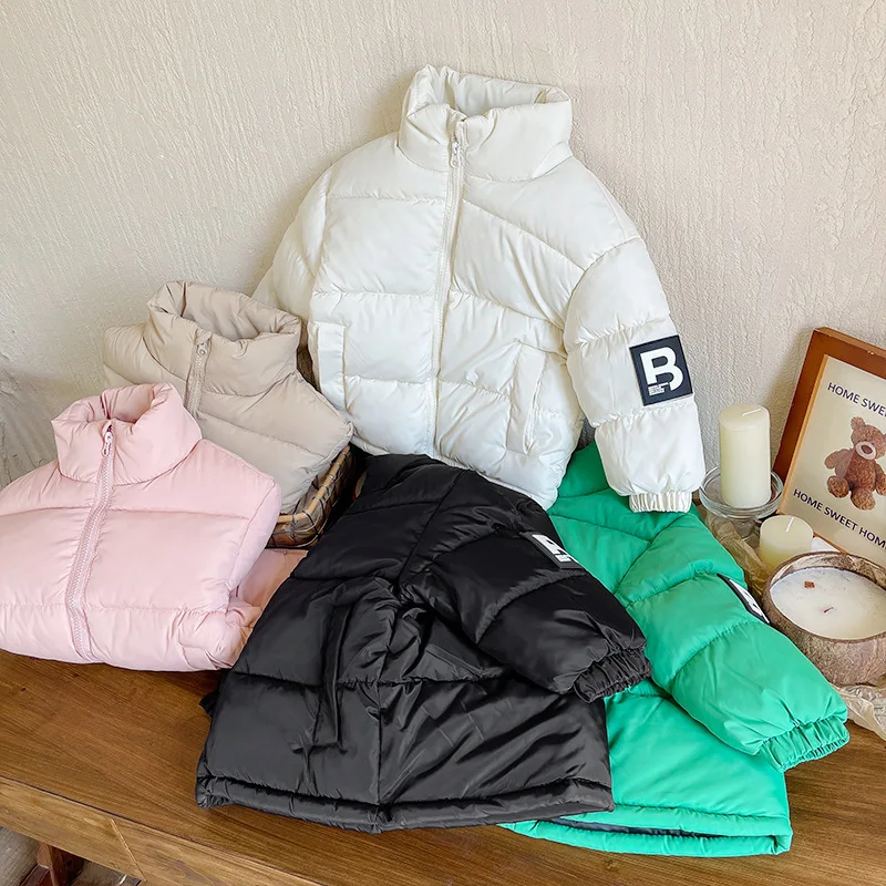 Kid Clothes Korean Version  Winter Coats For 3-8 Years Thickened Down Jacket Children Clothing