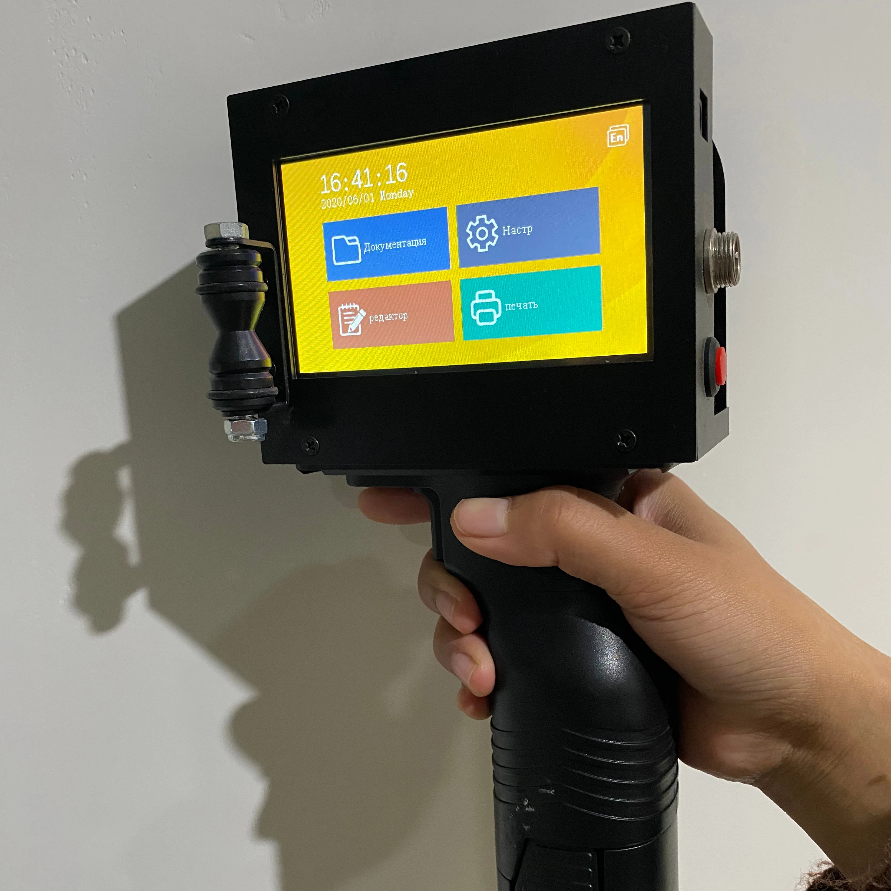 2020 новый оптический 220 В струйный принтер автоматический аналоговый датчик 45 кодирующая машина планшетный принтер со струйными чернилами новый продукт