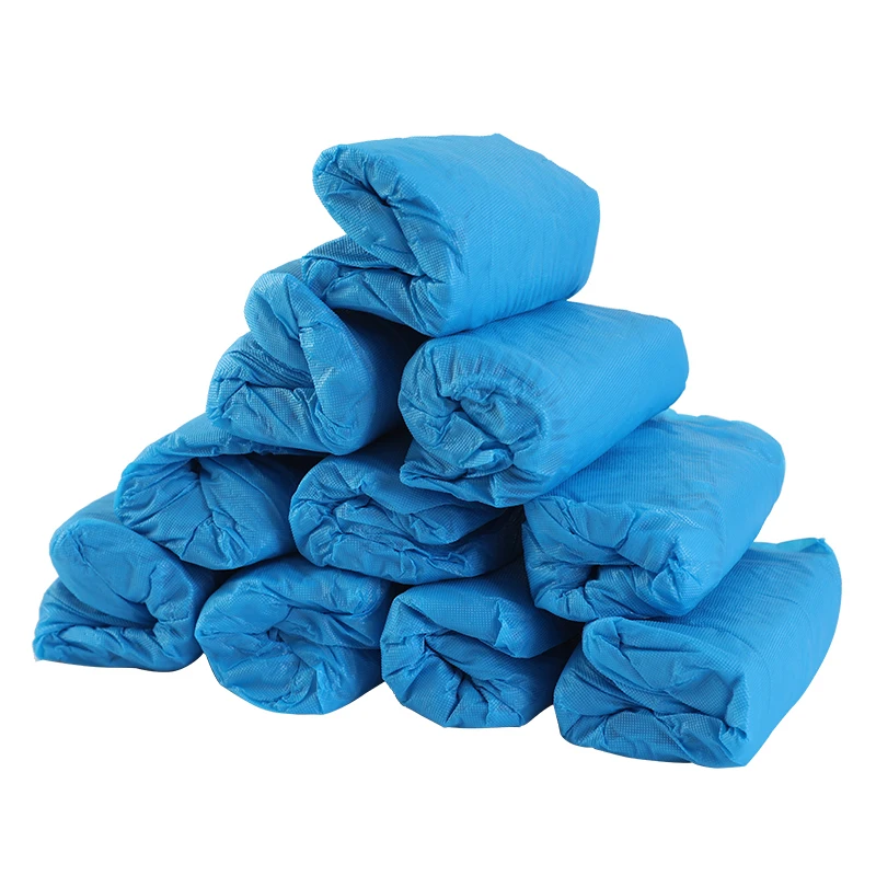 Одноразовая Пластиковая Водонепроницаемая Крышка для обуви PE/CPE для защиты обуви