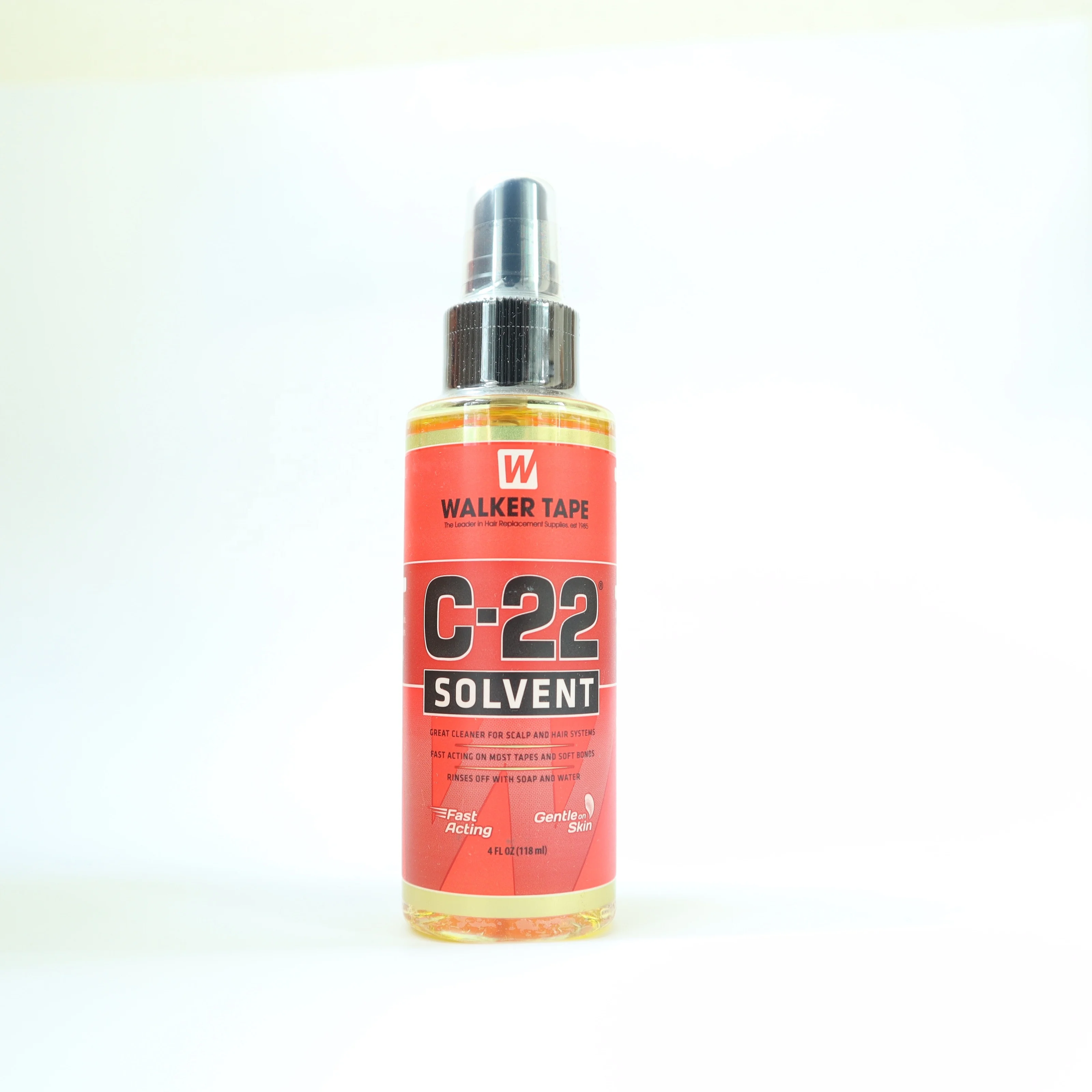 Lace tape glue releaseWalker Tape C22 Solvent 4Oz Spray For Lace Wigs & Toupees Adhesive remover