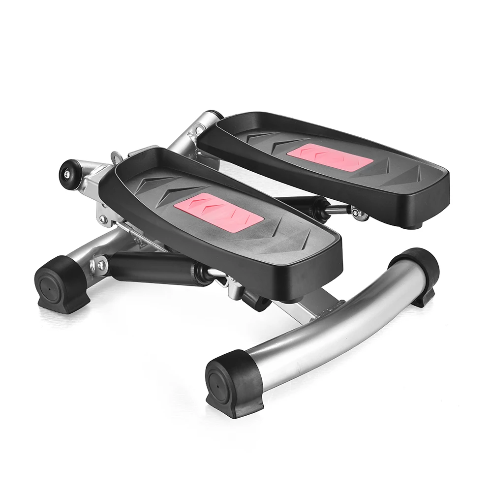 Wholesale Stationary Fitness Foot Pedal Exerciser Under Desk Mini Cycling With Handle Leg Twist Pedal Fitness Trainer