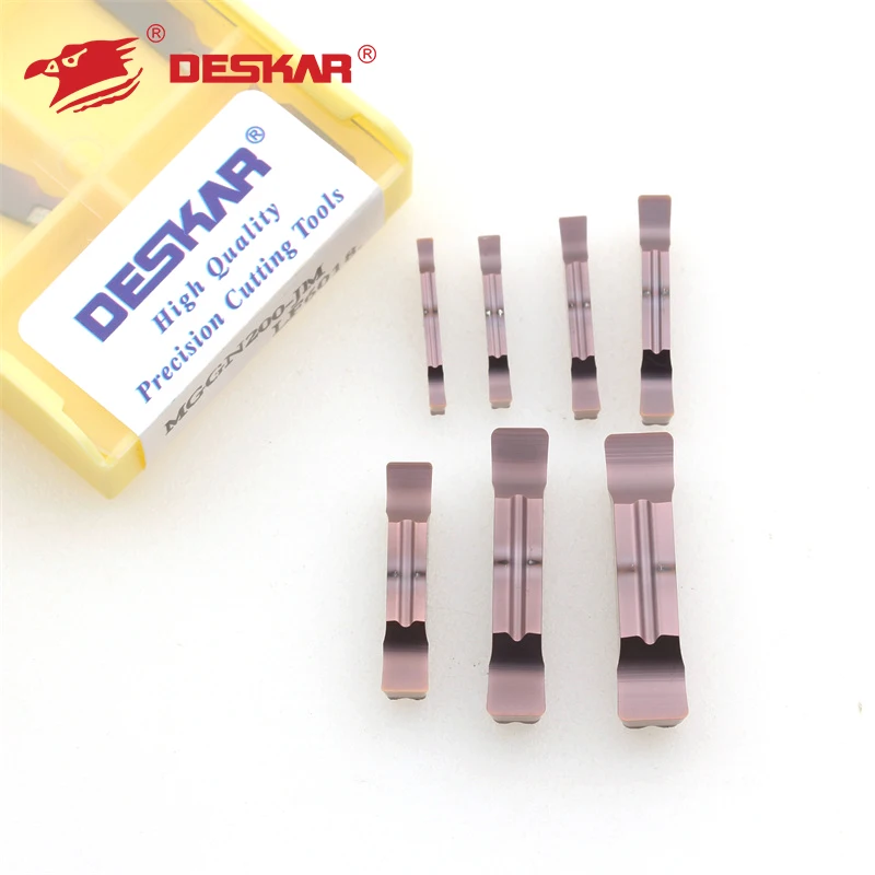 DESKAR токарный станок с ЧПУ шлифовальный режущий паз подходит для стальных деталей обработки нержавеющей стали MGGN150 200 250-JM LF6018