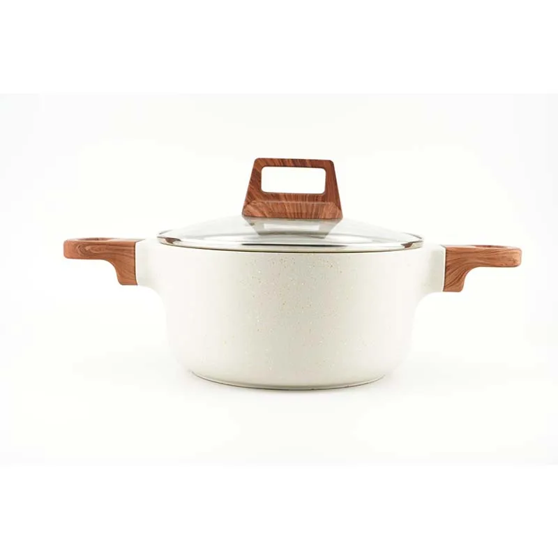 High Quality Aluminium 20cm Kitchenware Sauce Pan Non Stick Cheap Non Stick Cookware Pots Wholesale OEM ODM