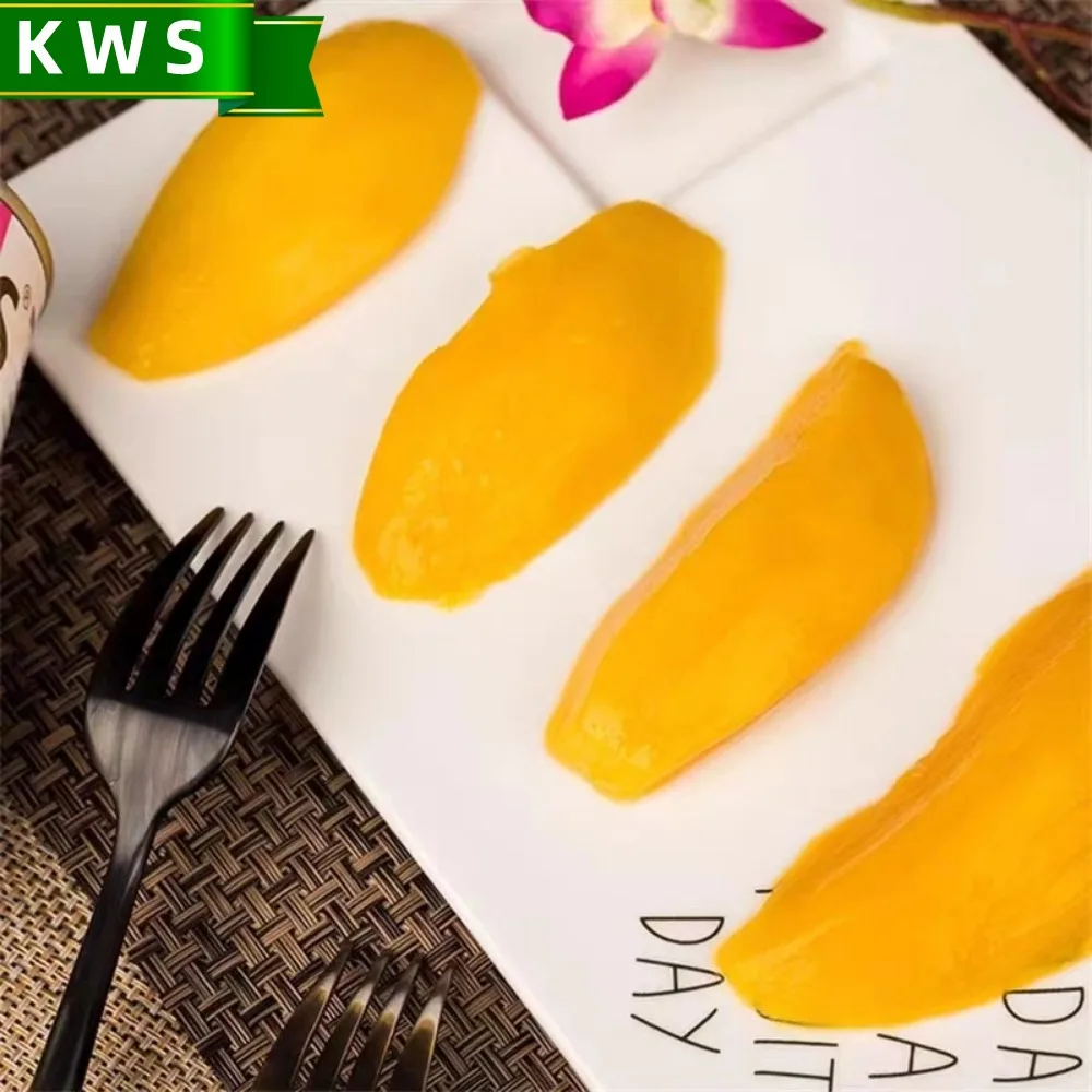 KWS Tasty sweet delicious canned fruits fresh canned mango in syrup