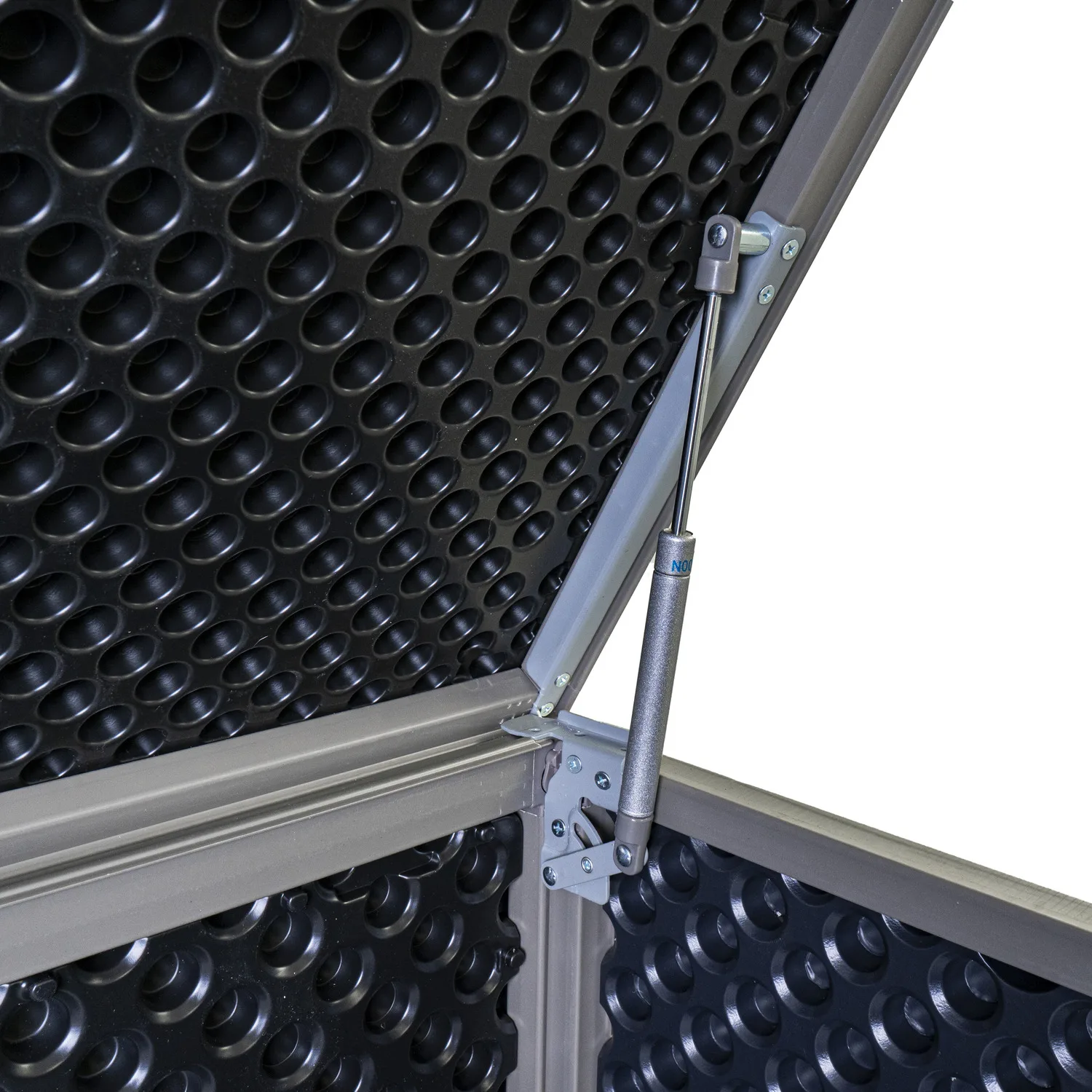 AJUNION 390L 103 Gallons Storage Box Outdoor Plastic Garden Storage Box for Poolside Patio