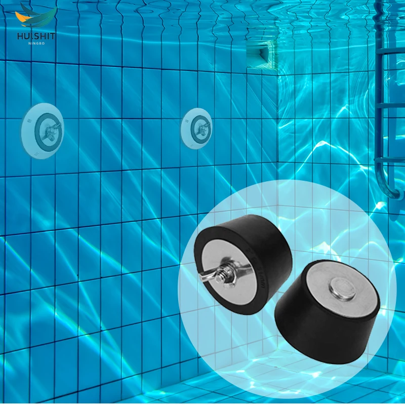 New design pool rubber stopper Black Stainless steel rubber stopper prevent water leakage in and out of the pool