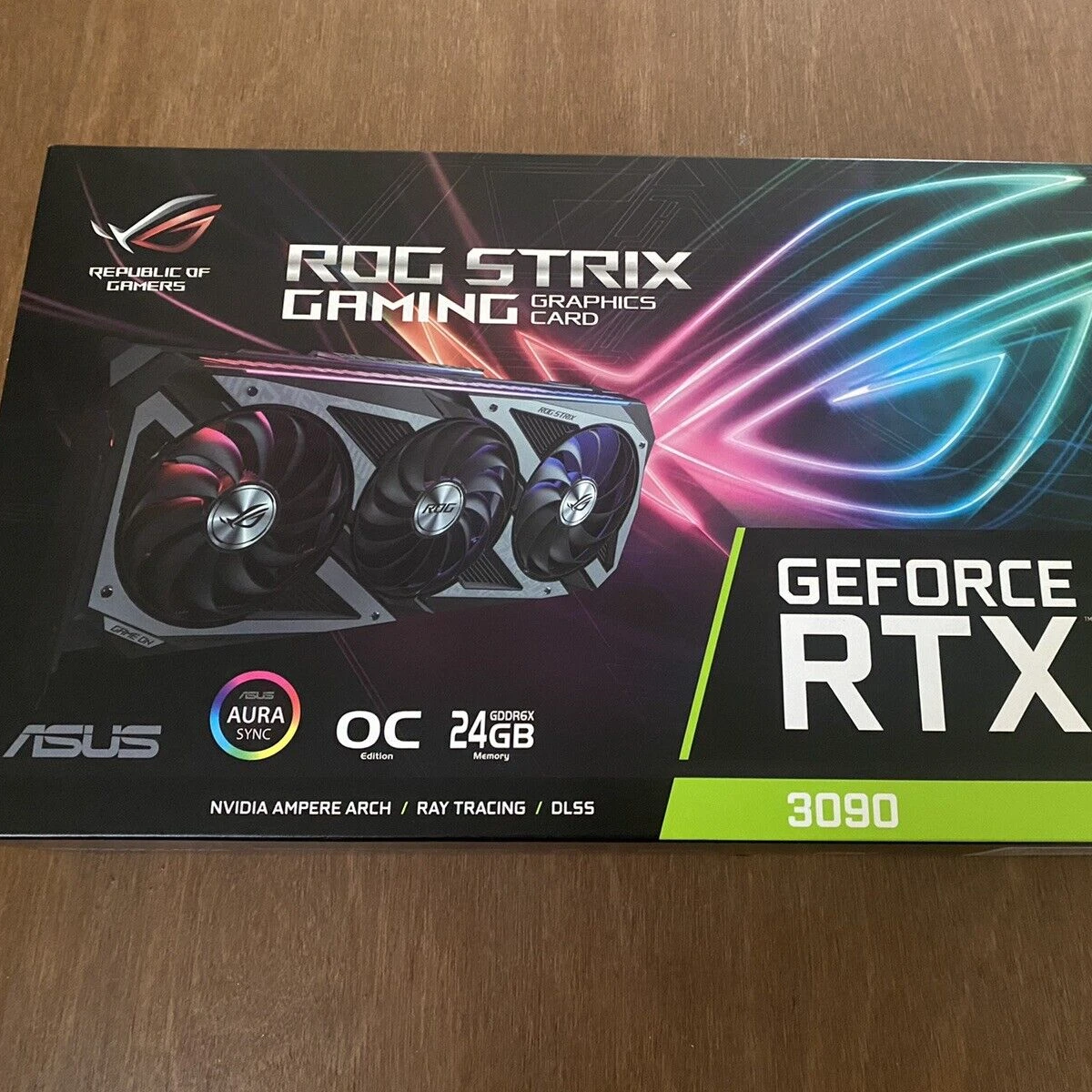 Discounted for Authentic ASUS ROG Strix GeForce RTX 3090 OC 24GB GDDR6X Graphics Card