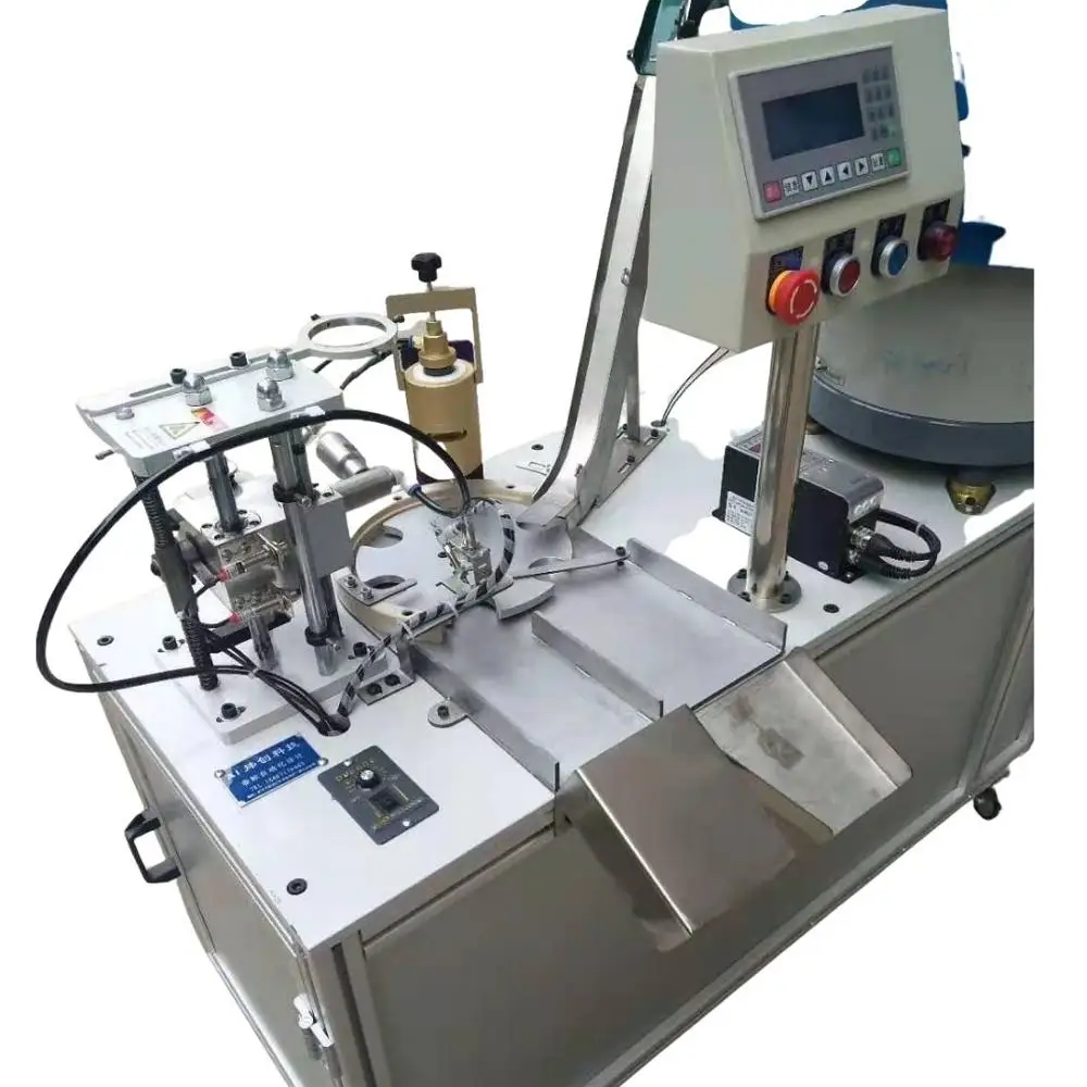 cheap  price cap lining machine cap assembly machine and foil liner inserting machine