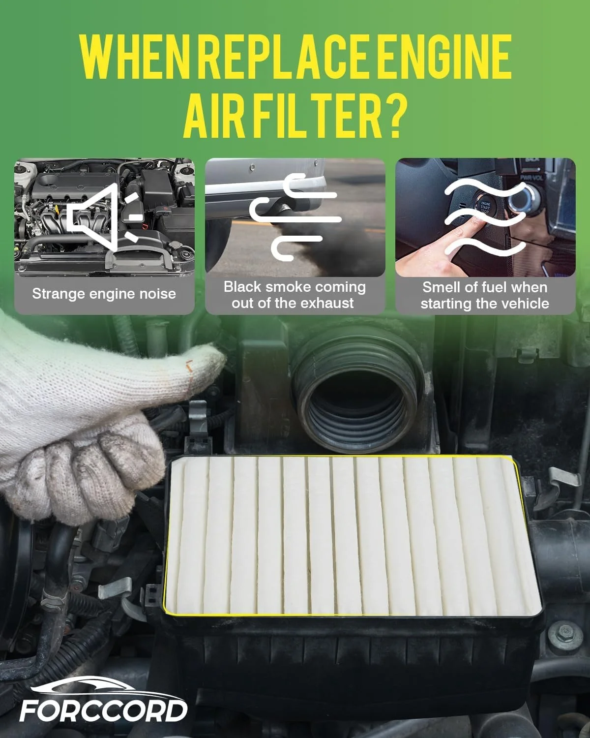 Engine Air filter 17801-0C040 178010-C040P 17801-YZZ04 for TOYOTA Tacoma