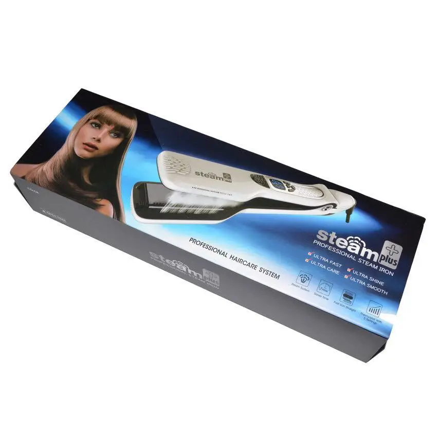 Iron Steam Flat Titanium Flat Irons Flat Irons Private Label Professional Hair Straightener