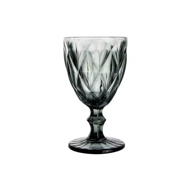 Custom Colored Wedding Drinking Wineglass Set With Ancient Wine Glass Champagne Glass Tumbler Glass