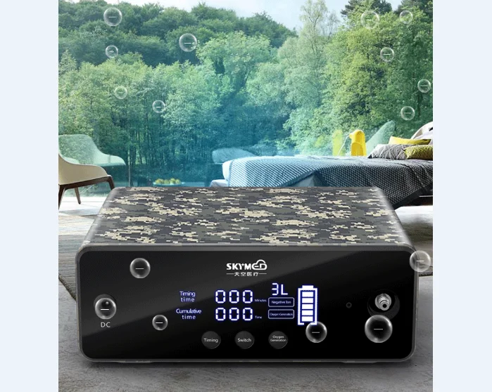 Dropshipping Oxygen-Concentrator 2L Adjust Mini Home Travel Portable Oxygene Concentrator with Charge Battery oxygen generator