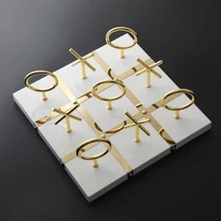 Tabletop chess game home decoration accessories wooden chess board set