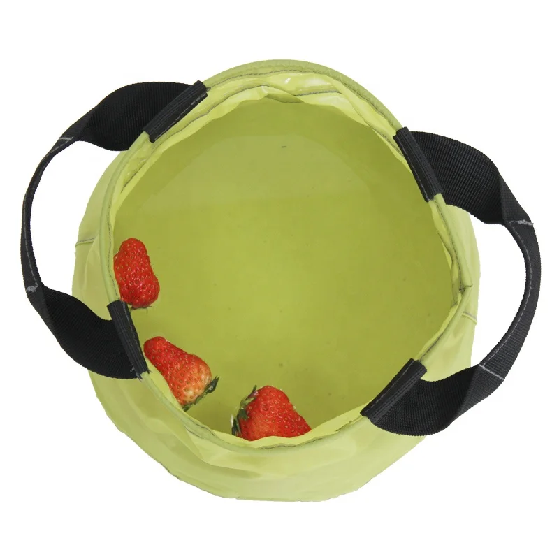 Wholesale outdoor water bucket portable folding basin for camping hiking