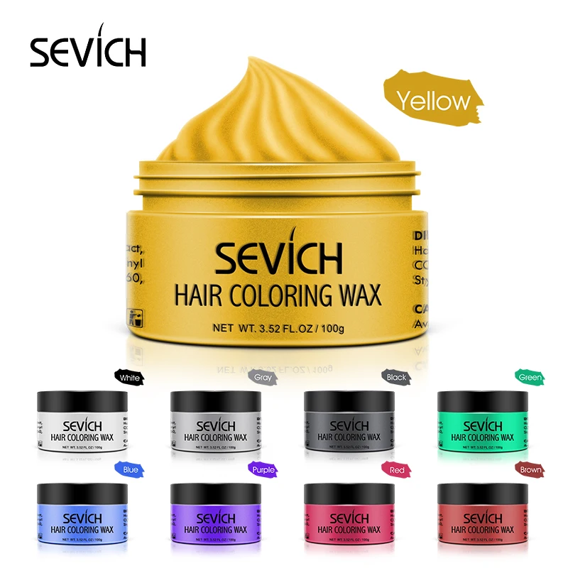 China wholesale free sample 100ml yellow hair color dye mud