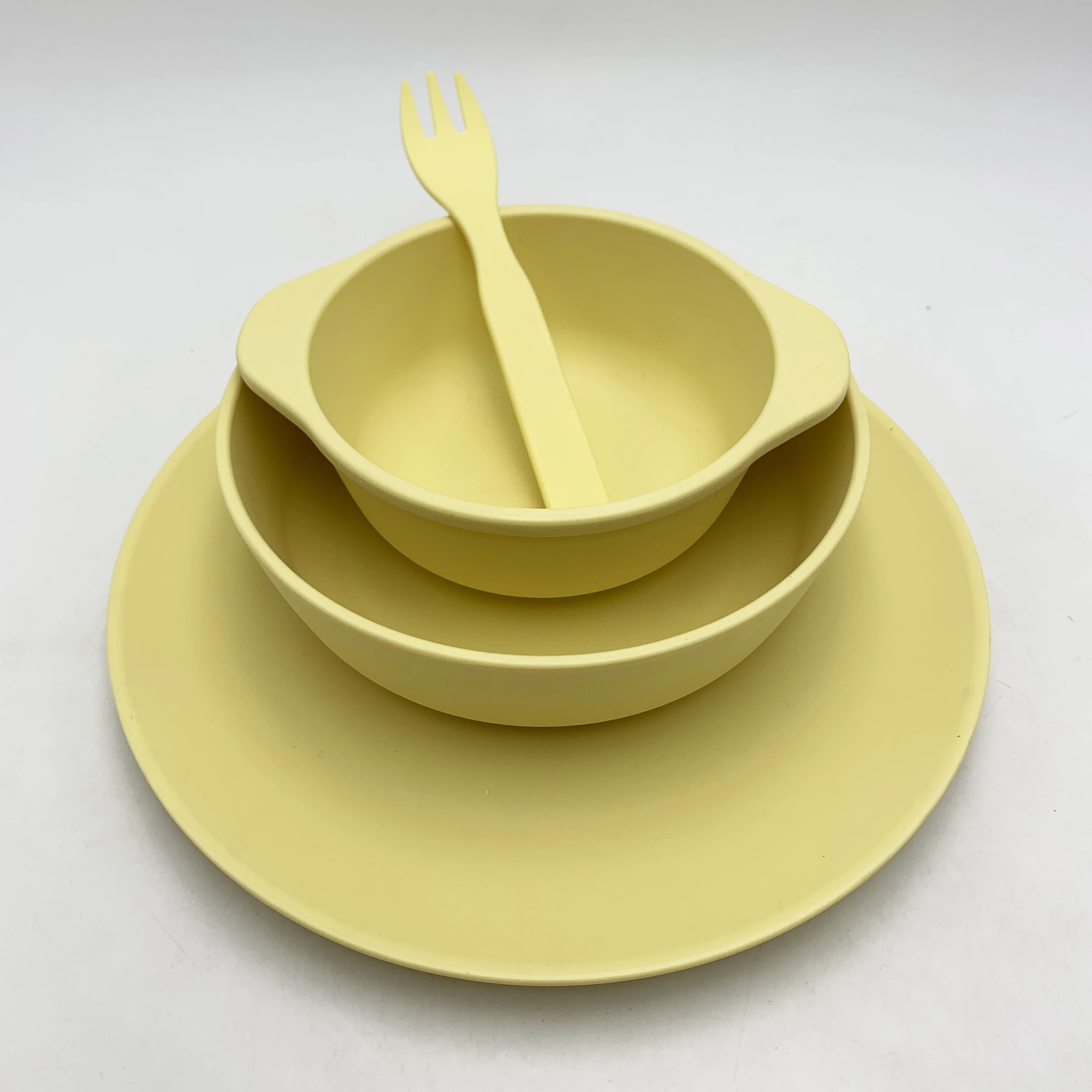 
PLA reusable no melamine, BIO tableware SET 