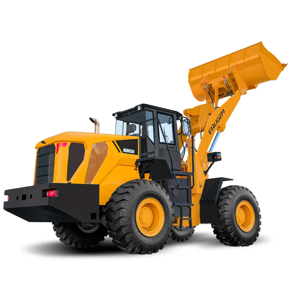 Construction equipment 3 ton 4 ton 5ton 6ton 4wd heavy duty front end loader chinese diesel wheel loader with Cummins engine