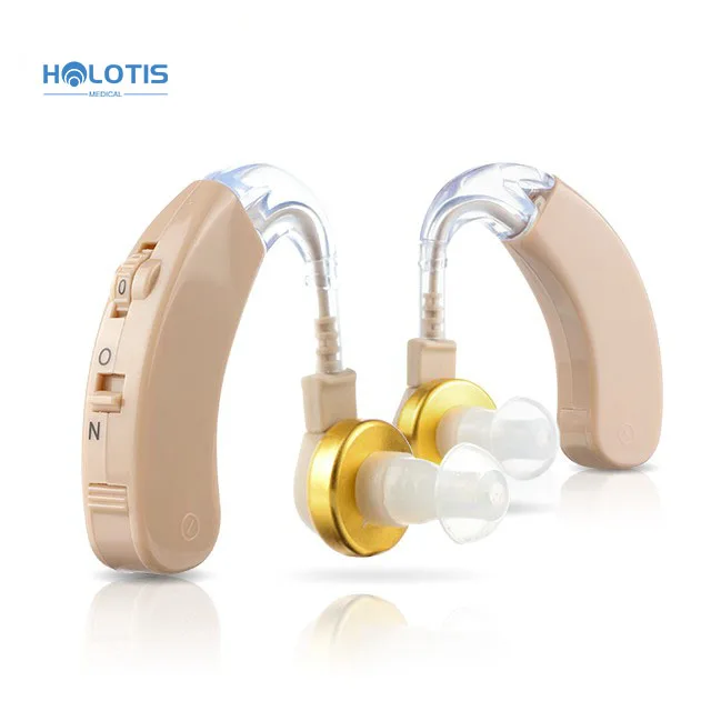 HOLOTIS bte digital hearing aids digital for mobile tinnitus for seniors with bluetooth hearing aids for the deaf sales