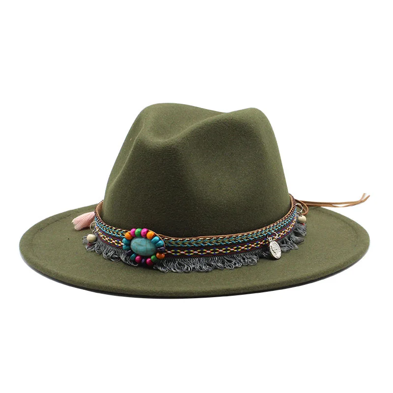 Высокое качество 2021 женская новая дизайнерская мини широкая лента логотип с фетровой шляпой