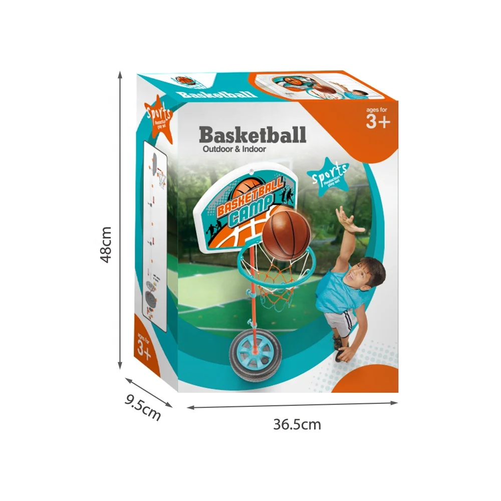 Kids Adjustable Height Basketball Hoop Toys for Boys Girls Indoor Outdoor Basketball Stand Toys Sports Balls