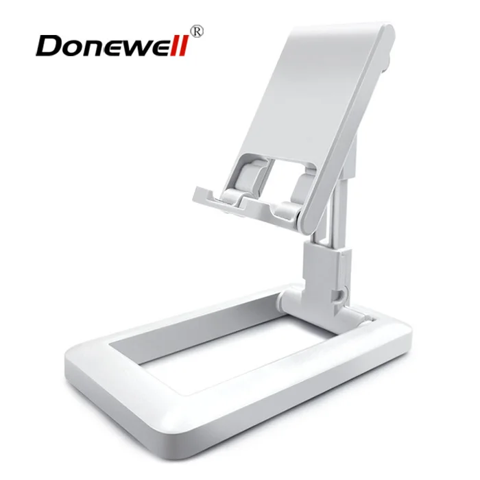 2021 hot sell folding portable thick mobile phone stand holders  adjustable angle and height cell phone stand