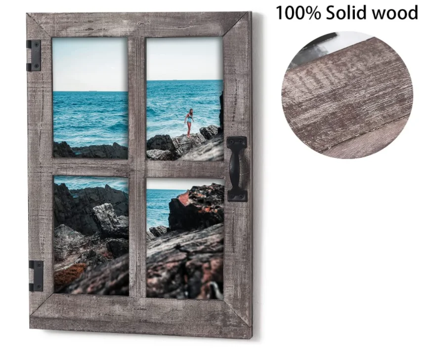 Attractive price new type home decoration exquisite solid wooden pictures wooden photo frame