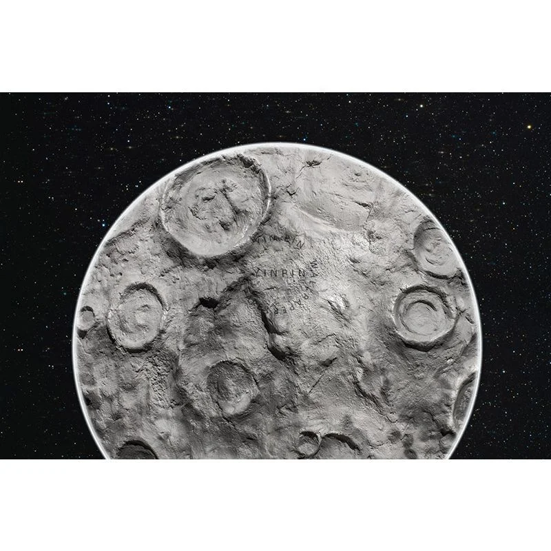 3D Crater Moon Surface Wall Paper 3d Home Decoration Mural Wallpaper