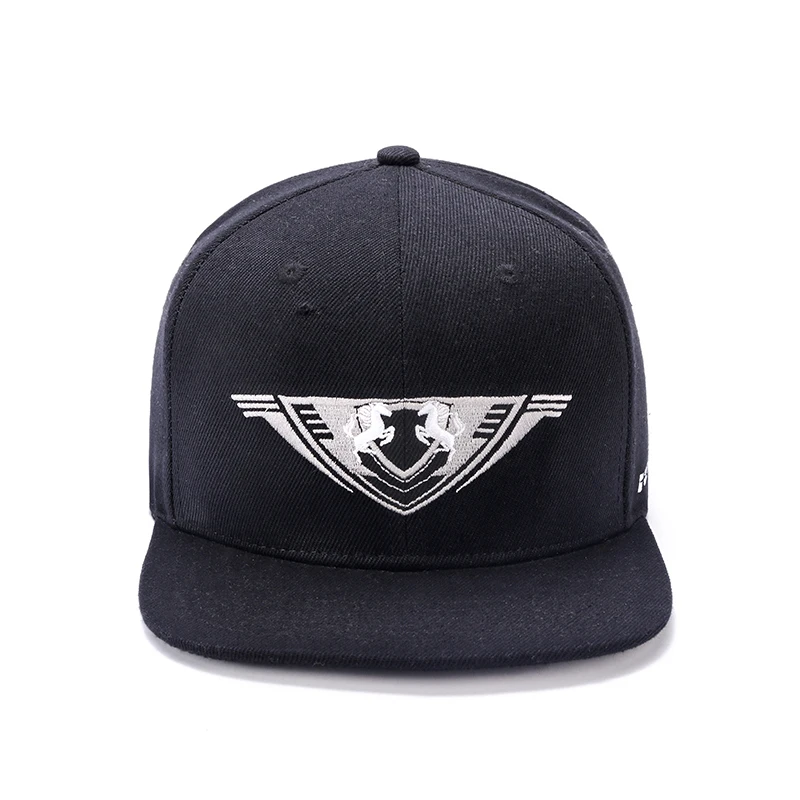Manufacturers customize 100% acrylic sunshade embroidered snapback hats