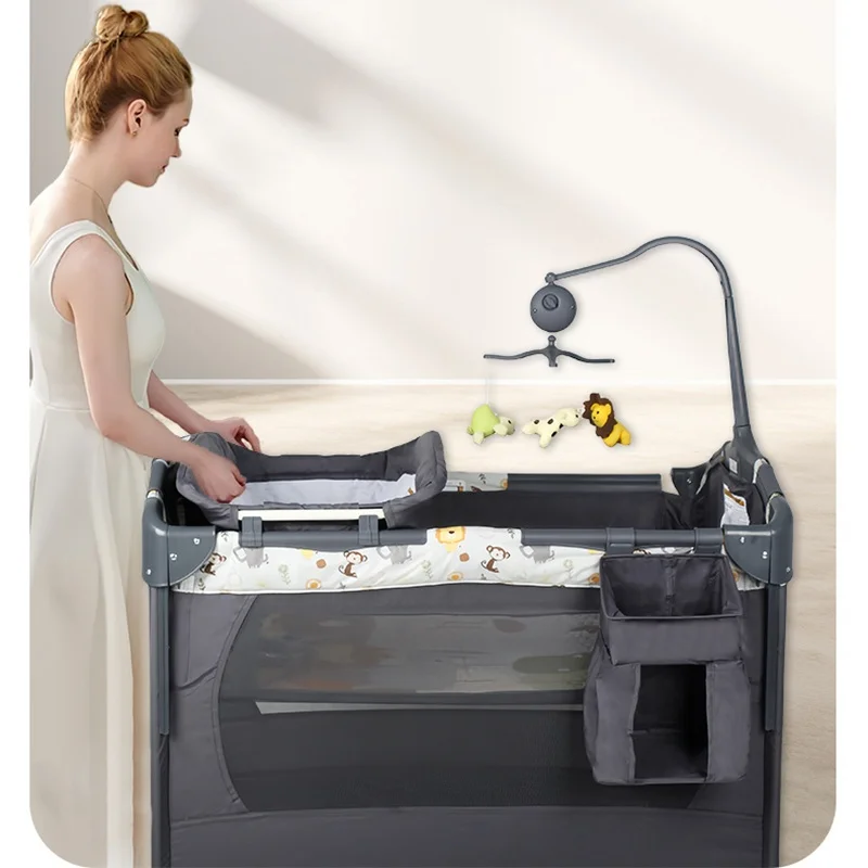 Multifunctional Portable Folding Baby Game New Born Bed Baby Crib Beds Newborn Baby