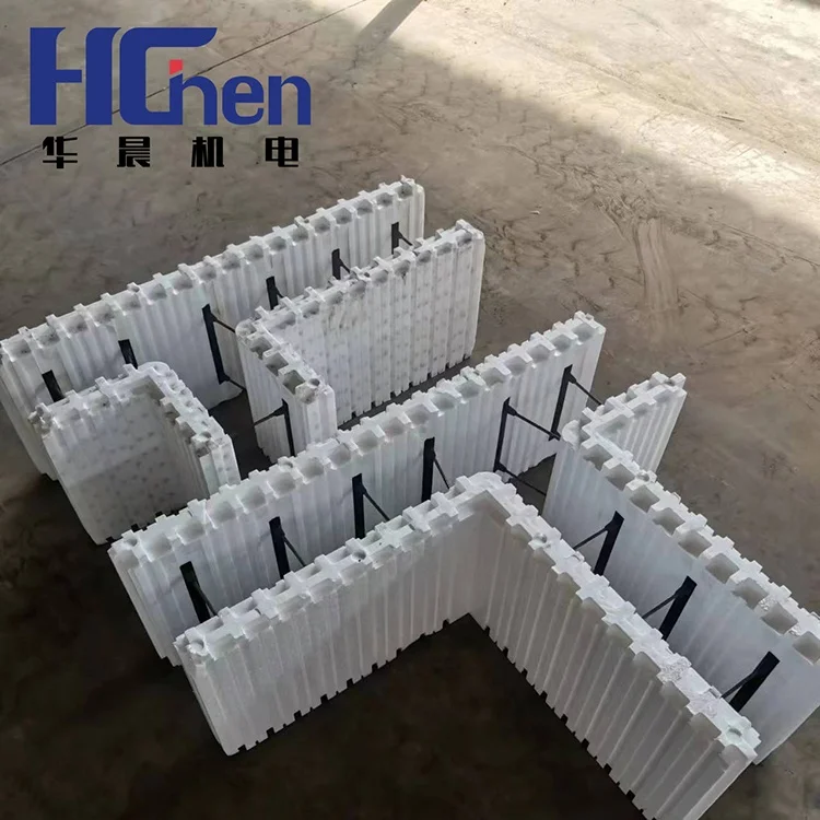 Hot Sale EPS Foam ICF Blocks Insulated Concrete Formwork For Molding Machine