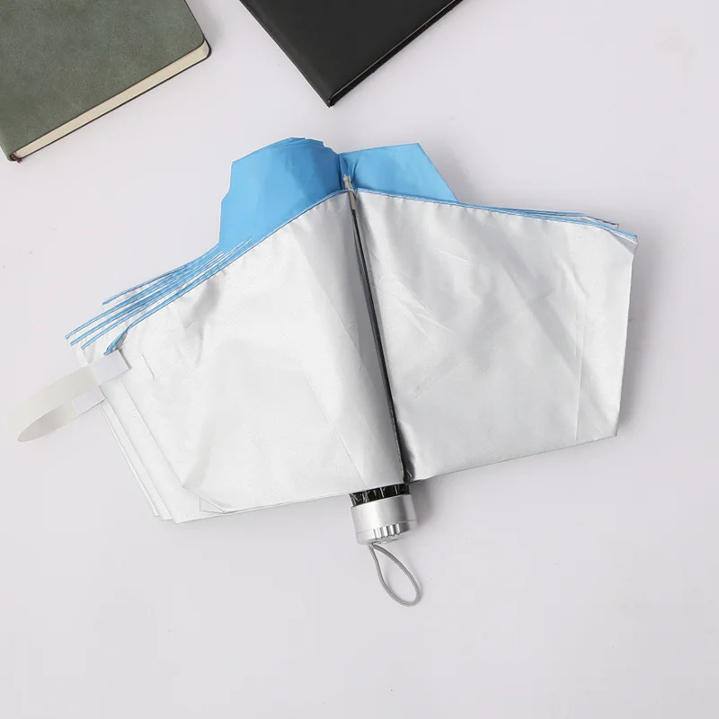 best Umbrella Factory Wholesale Cheap Price the Three 3 Folding Umbrellas Manual UV Coating Custom Umbrella with Logo