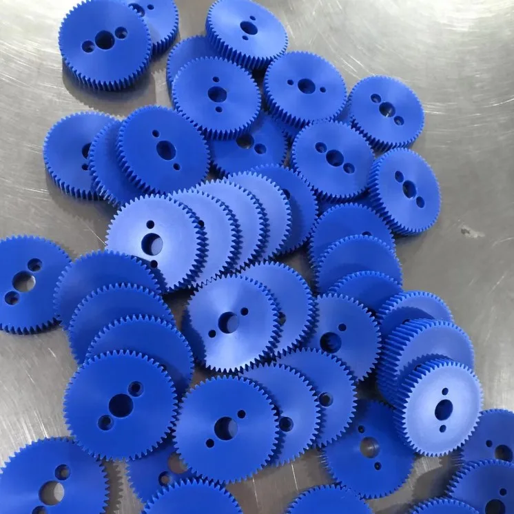 CNC plastic parts customized CNC plastic gears machining MC nylon gears
