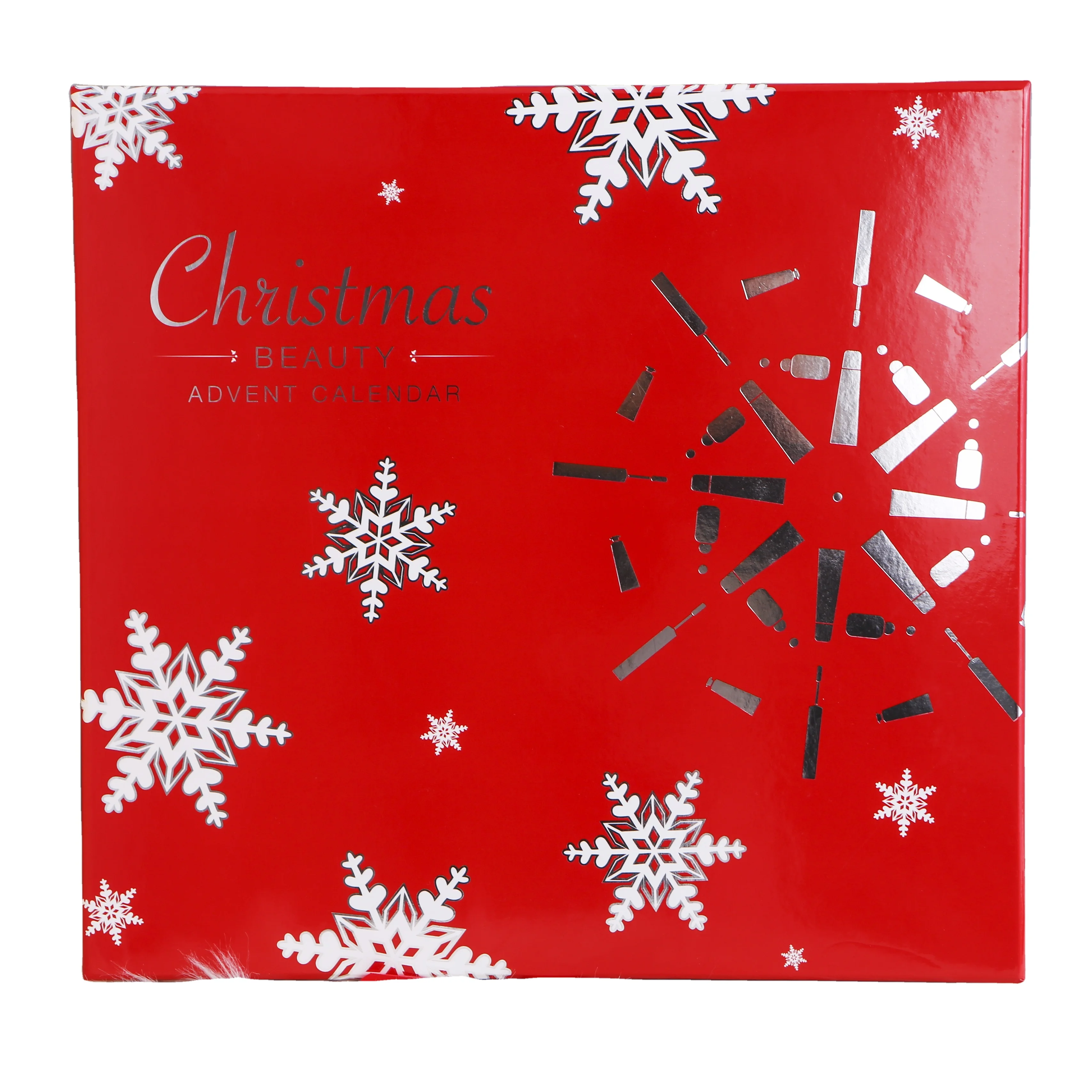 
Christmas Packaging Box Beauty Box for Gift Paperboard UV Coating Varnishing Embossing Handmade Stamping Accept Matt Lamination 