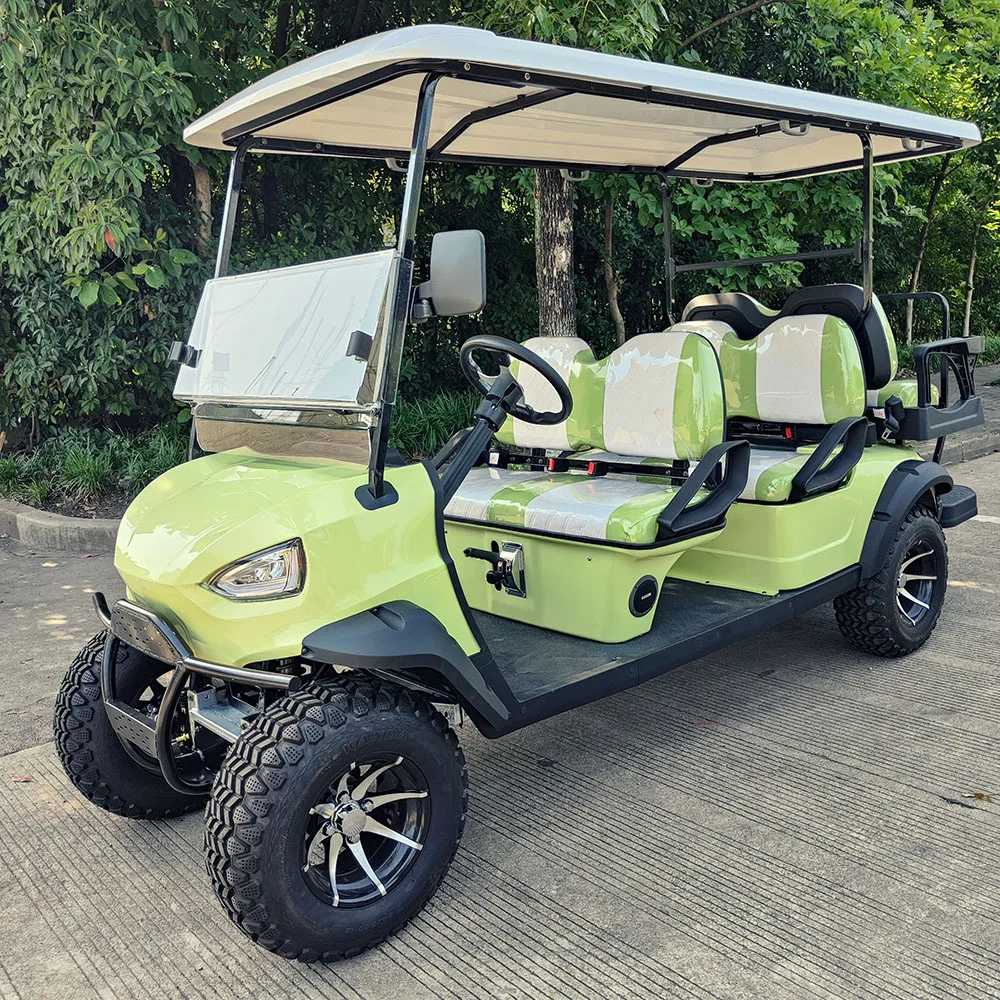 golf carts gas powered 6 seater petrol off road golf cart car