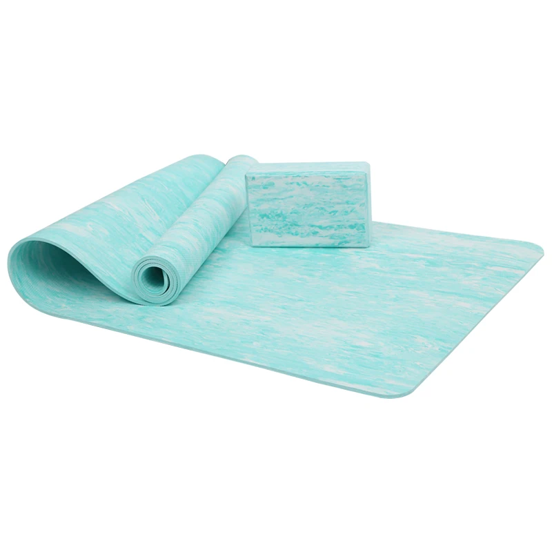 Factory Price Extra Wide Camouflage TPE Exercise Tapis De Sports Mat Non Slip Waterproof High Quality Custom Yoga Mat Print