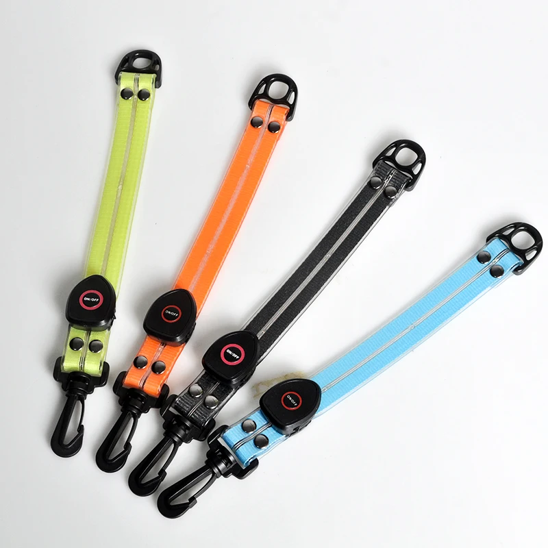 Clip-On Safety Reflector Led Light For Jogging Cycling Clip On Led USB rechargeable Light Led Clip Light Running