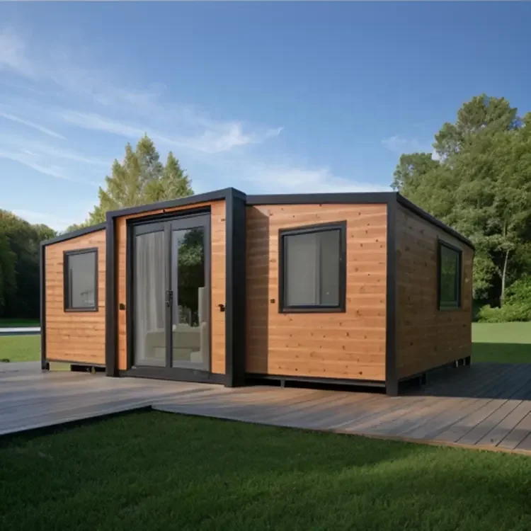 frame prefab house rumah expandable shipping container mobile office tiny home 2 bedroom prefab luxury homes with bathroom