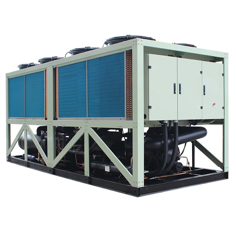 Air conditioning unit, air cooled chiller, air source chiller unit