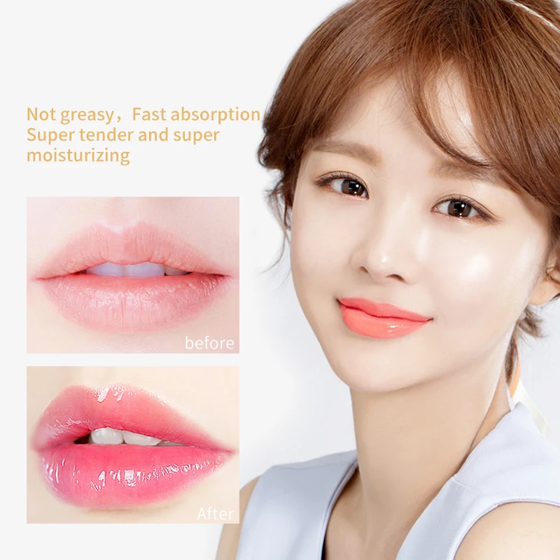 Lip Care Base Hydrating Natural Lip Plumper Organic Moisturizing Repair Clear Honey Lip Oil