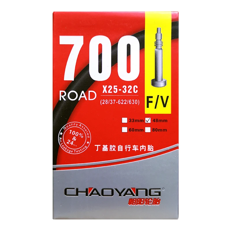 KINGWORLD 33 мм 48 60 престовый клапан 700c дорожная внутренняя труба 700x23c 700x25c 700x32c 700x35c 700x38c 700x42c