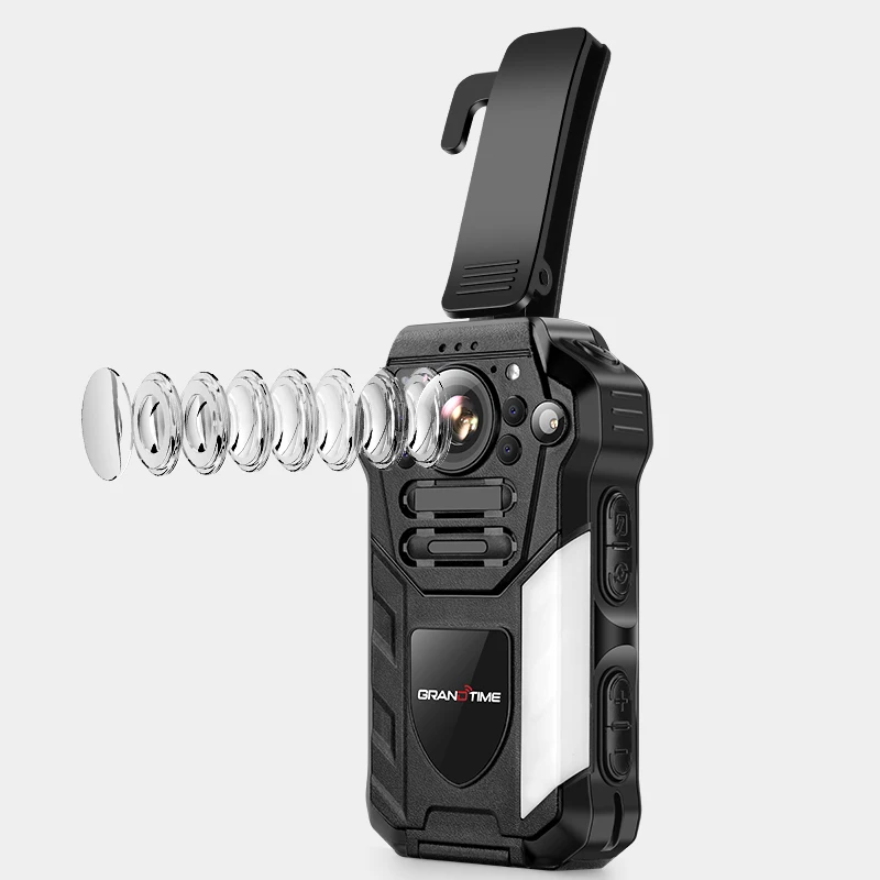 Body Camera  with Audio video recording 2.4 Inch Display Night Vision Recorder HD Wide Angle 1080p 2k 4k Body Worn Camera
