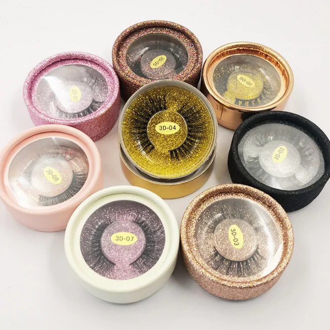 
Premium Makeup Own Logo Women Mink Eyelashes Pallet Boxes Soft Strip China Manufacturers Eco Friendly Customized Cardboard Boxes 