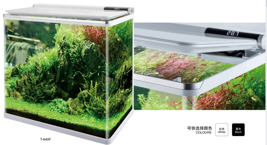 2023Wholesale Fancy Mini Portable betta Fish Tank Aquarium