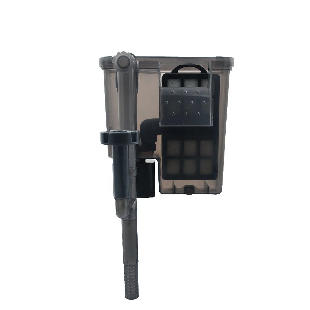 Sustainable silent operation plastic aquarium purification sump mini desktop fish tank filter aquarium